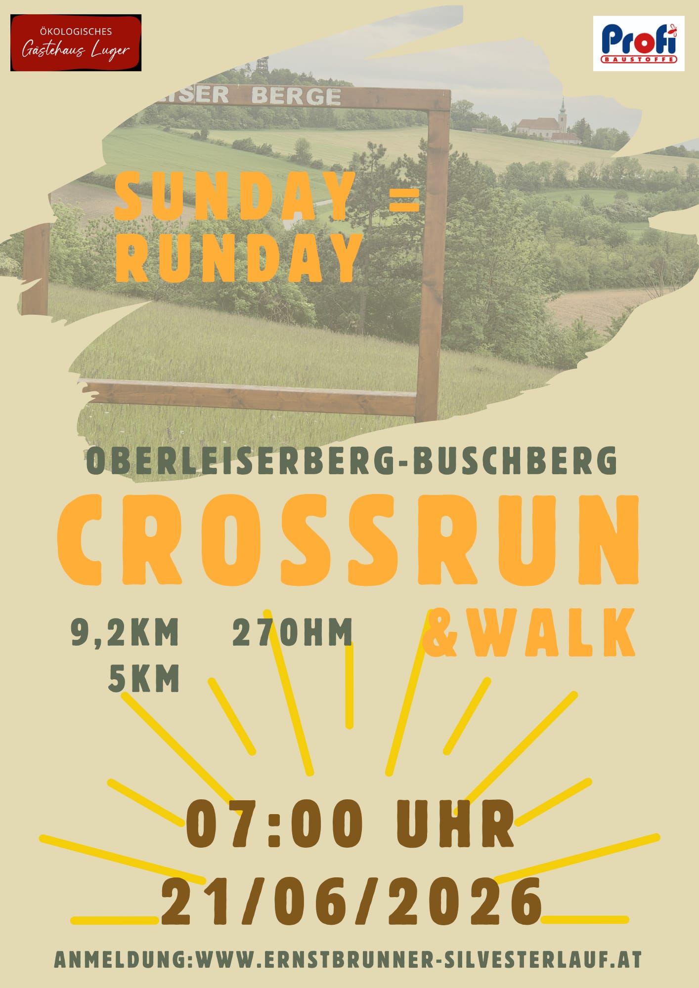 Plakat - Crosslauf